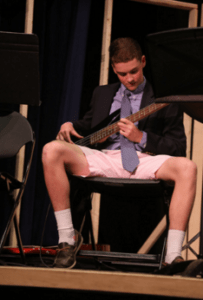 Fessenden Boy Playing Guitar