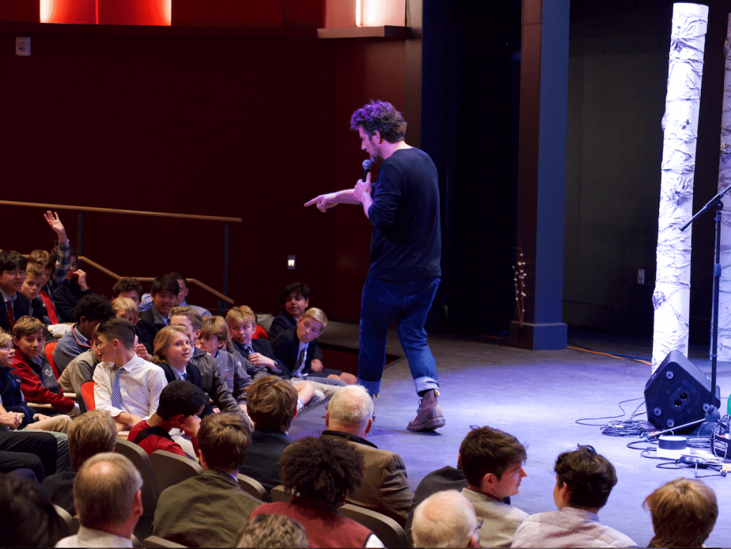 Matt Nathanson Q&A at The Fessenden School West Newton MA