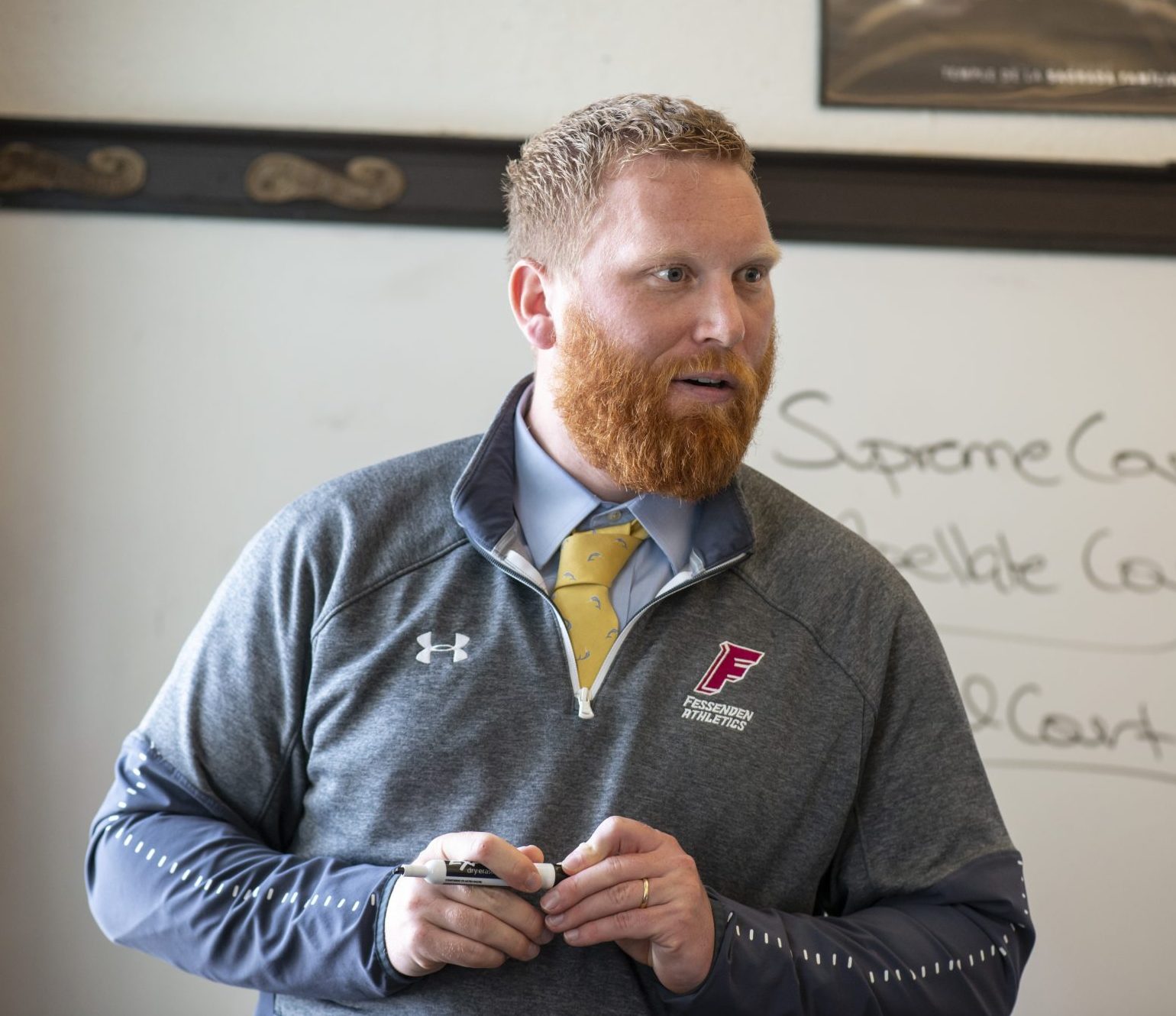 Fessenden's Upper School Dean of Students, Kyle Beatty